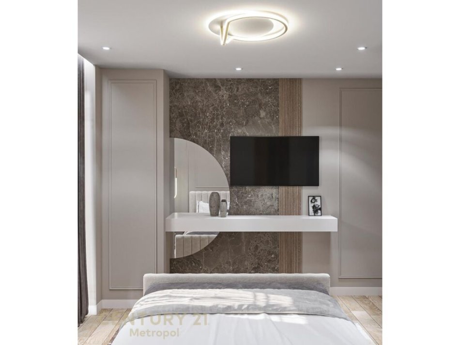 Tirane, jepet me qera apartament 1+1 Kati 7, 75 m² 1.400 € (qender)