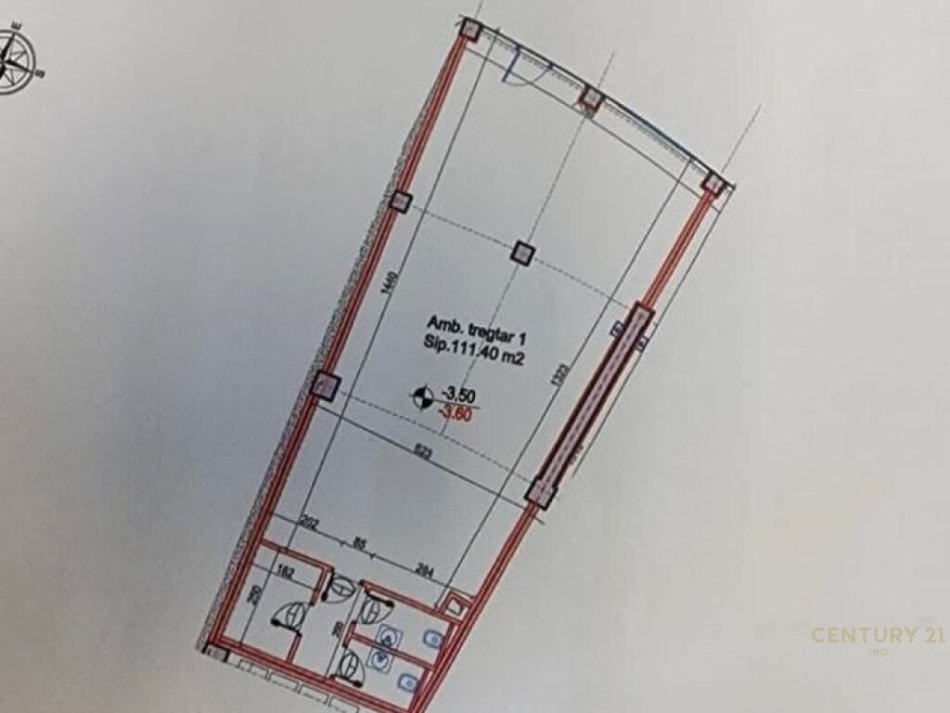 Tirane, shes ambjent biznesi Kati 0, 111 m² 550.000 € (Liqeni i Tiranës)