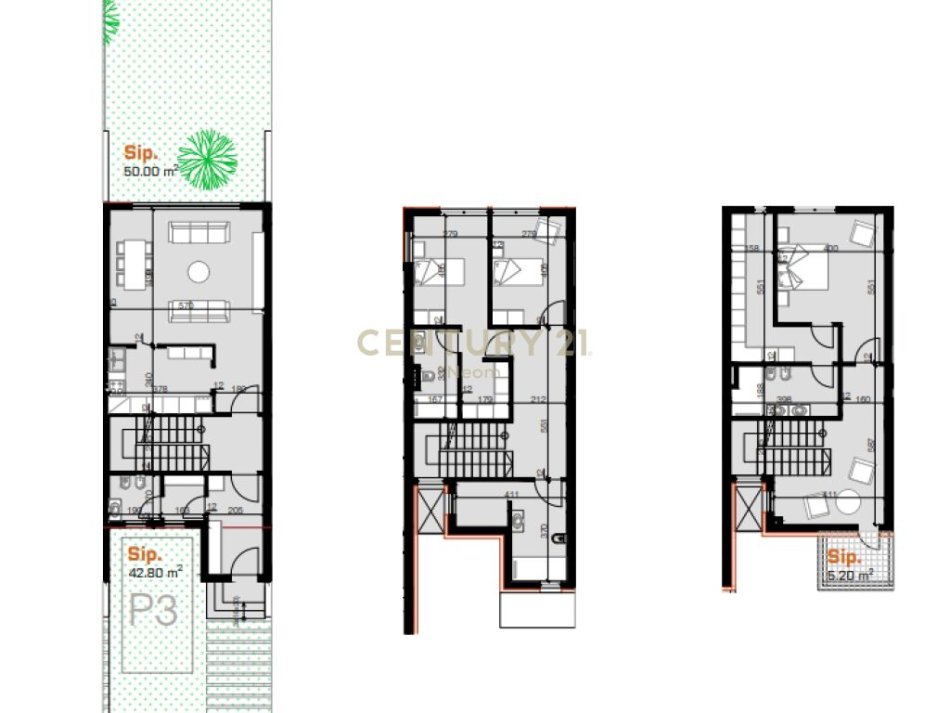 Tirane, shes Vile , 223 m² 515.760 € (PICCADILLY RESIDENCE, Qendra Tregtare TEG)