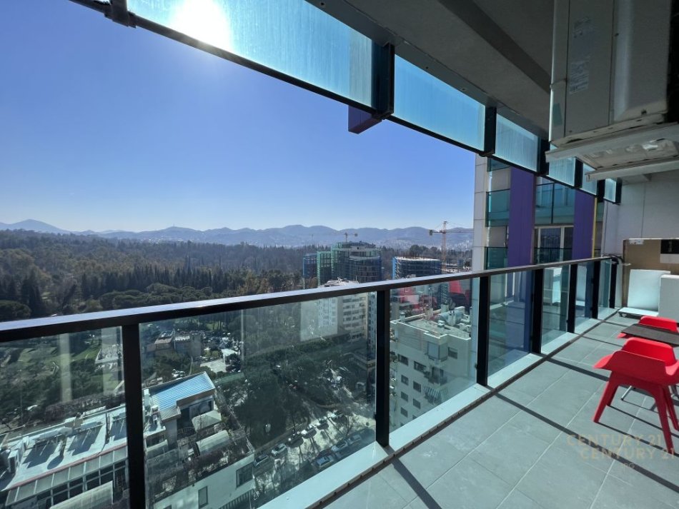 Tirane, shes apartament 2+1+Aneks+Ballkon Kati 18, 145 m² (Rezidenca Ambasador 3)