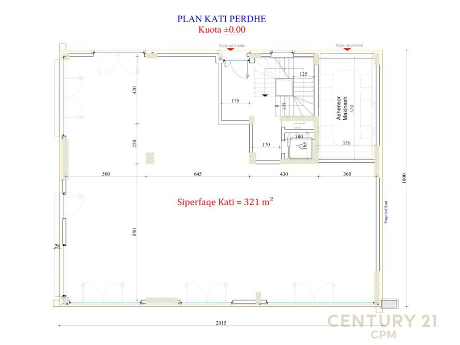 Tirane, jap me qera ambjent biznesi , 2.620 m² 35.000 € (Rruga e Durrësit)