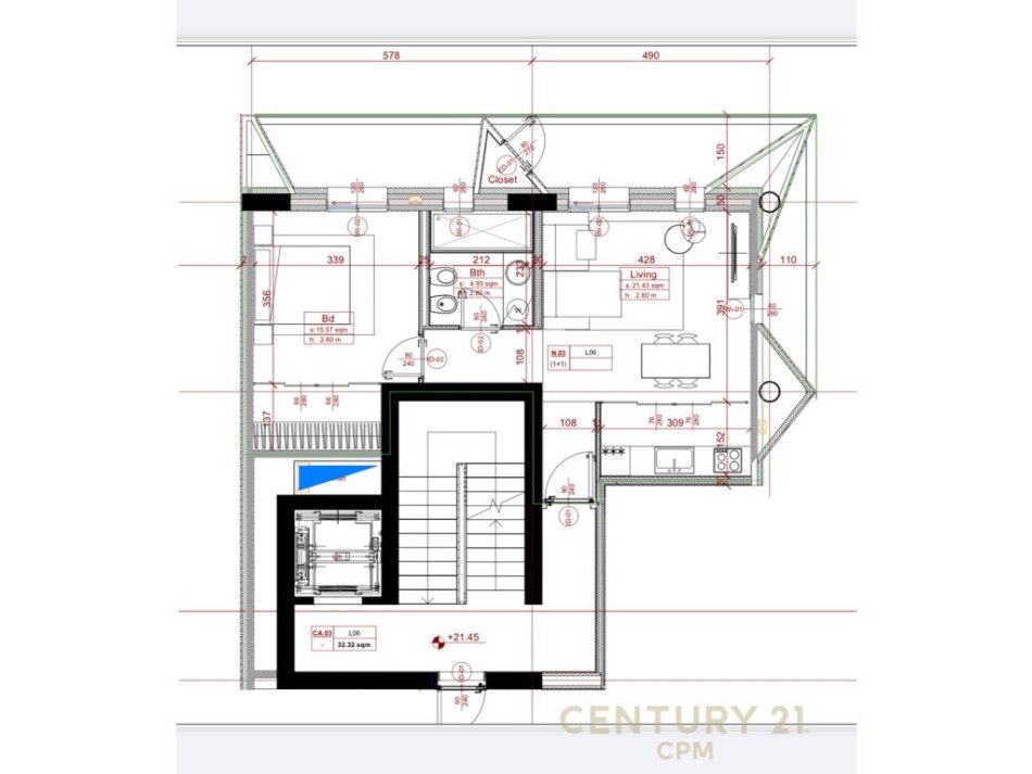 Tirane, jap me qera zyre , 94 m² 1.300 € (Rruga e Kosovarëve)
