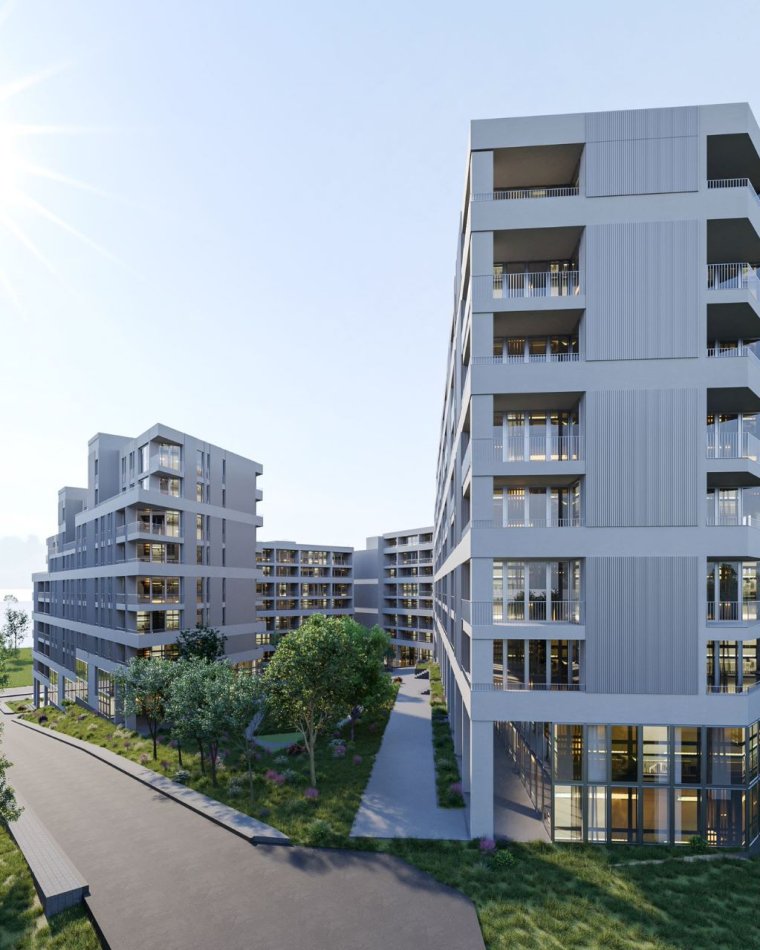 Shitet, Apartament 1+1, Forest Residence, Tiranë – 1€ | 83.9 m²