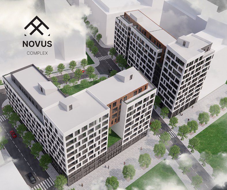 Tirane, shitet apartament 1+1 (ne faze perfundimtare) Kati 2, 66.8 m² Kompleksi Novus (Rr.Karl Gega)