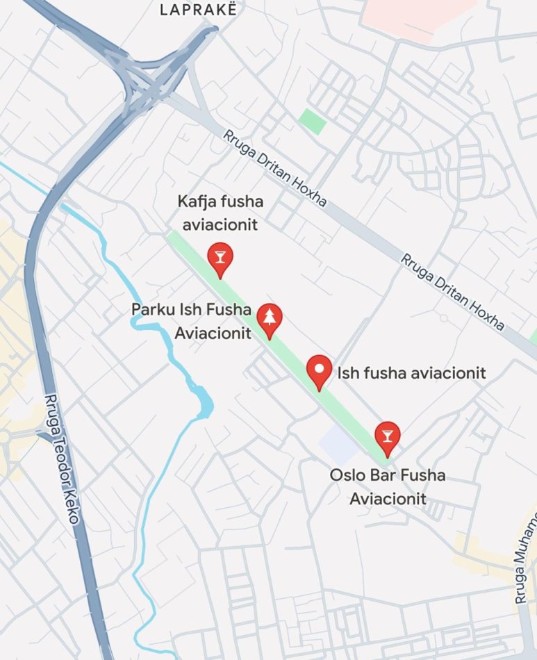 Tirane, jepet me qera apartament 1+1 Kati 3, 55 m² 450 € (Fusha Aviacionit)