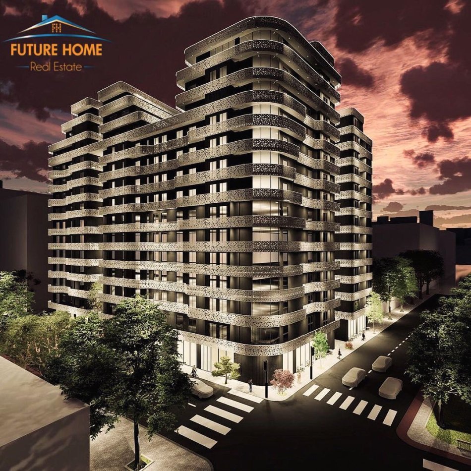 Tirane, shitet apartament 1+1+Ballkon, Kati 10, 78 m² 159,000 €, Rezidenca Corner,  (Bulevardi Gjergj Fishta)