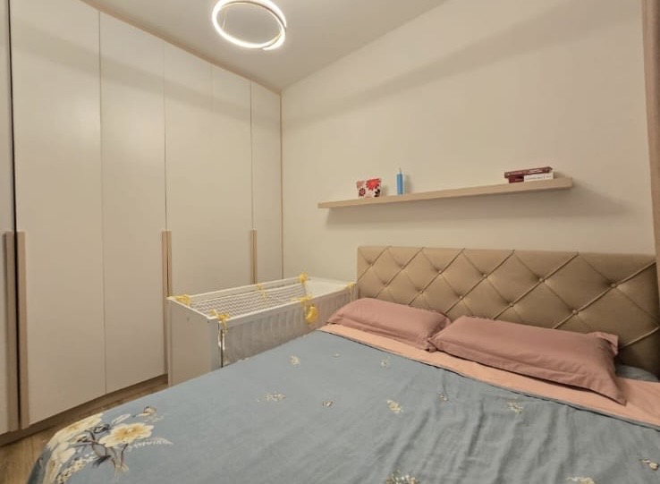 Tirane, jepet me qera apartament 1+1+Ballkon Kati 4, 55 m² 400 € (Pasho Hysa Kompleksi Mangalem 21)