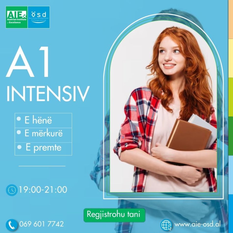 Tirane, kurse gjuhe gjermanisht KURS INTENSIV GJERMANISHT A1