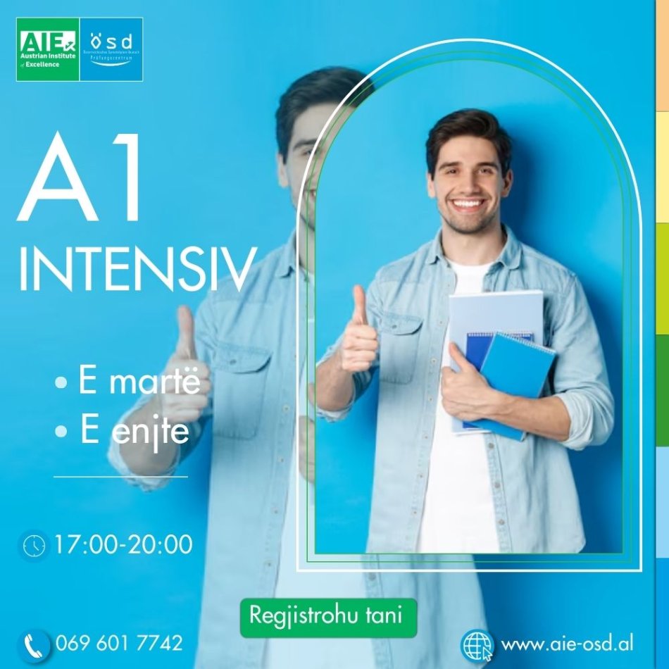 Tirane, kurse gjuhe gjermanisht KURS INTENSIV GJERMANISHT A1