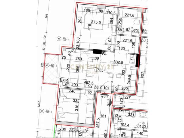 Tirane, shitet apartament 2+1+A+BLK Kati 2, 85 m² 170.000 Euro (Myslym Shyri)
