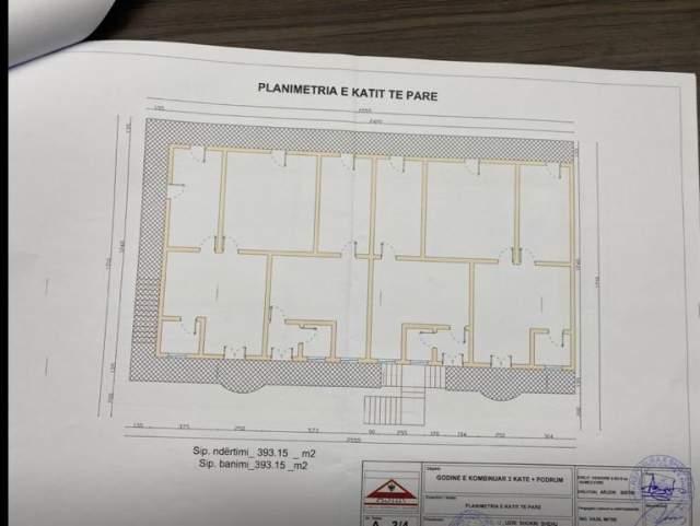 Tirane, shes ambjent biznesi Kati 4, 1.330 m² 1.350.000 Euro