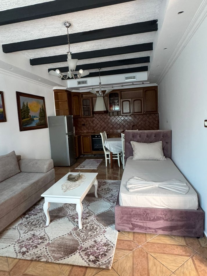 Tirane, jepet me qera garsonier 1+1 Kati 1, 50 m² 300 € (Ish Fusha Aviacionit)
