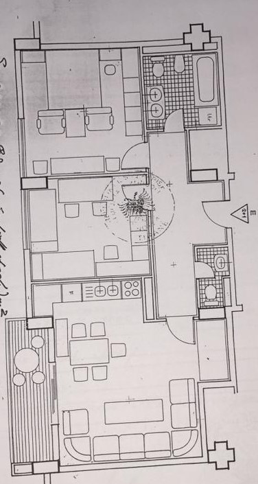 Tirane, shitet apartament 2+1+Aneks+Ballkon Kati 9, 105 m² 257.500 € (ish ekspozita)