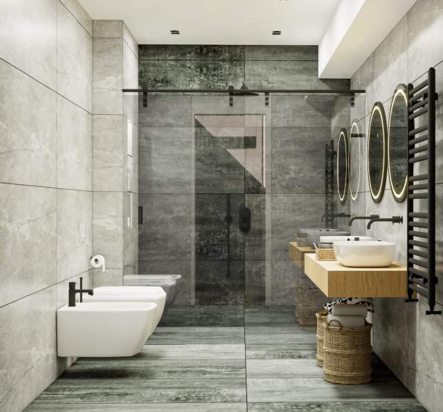 Tirane, jepet me qera apartament 2+1+BLK Kati 11, 1.800 Euro (Ambasador 3,Air Albania)