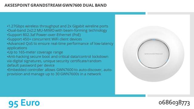 Akses Point indor Dual Band 95 Euro