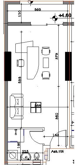 Tirane, shitet ambjent biznesi Kati 1, 45 m² 62,400 € (Yzberisht) TT 916