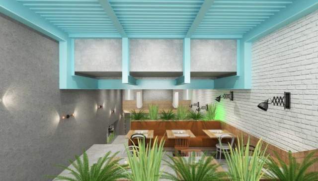 Tirane, jepet me qera bar-resorant Kati 1, 278 m² 1.500 Euro (panorama)
