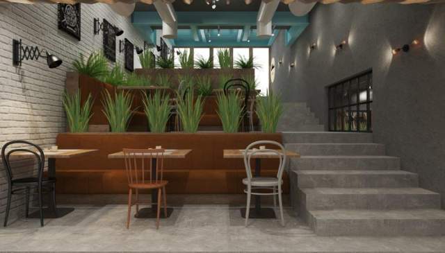 Tirane, jepet me qera bar-resorant Kati 1, 278 m² 1.500 Euro (panorama)