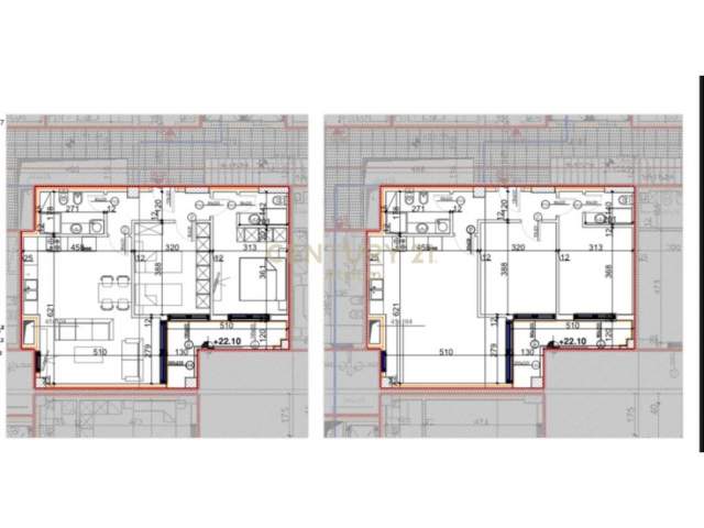 OKAZION!! SHITET APARTAMENT 2+1+2 PRANE SPITALIT "AMERIKAN 2"!! Kati 6, 102 m² 100.000 Euro