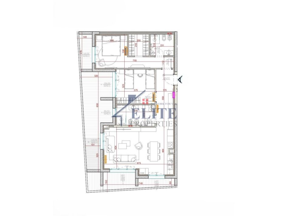 Tirane, shitet apartament 2+1+Ballkon Kati 3, 124 m² 280.000 € (Park Avenue)
