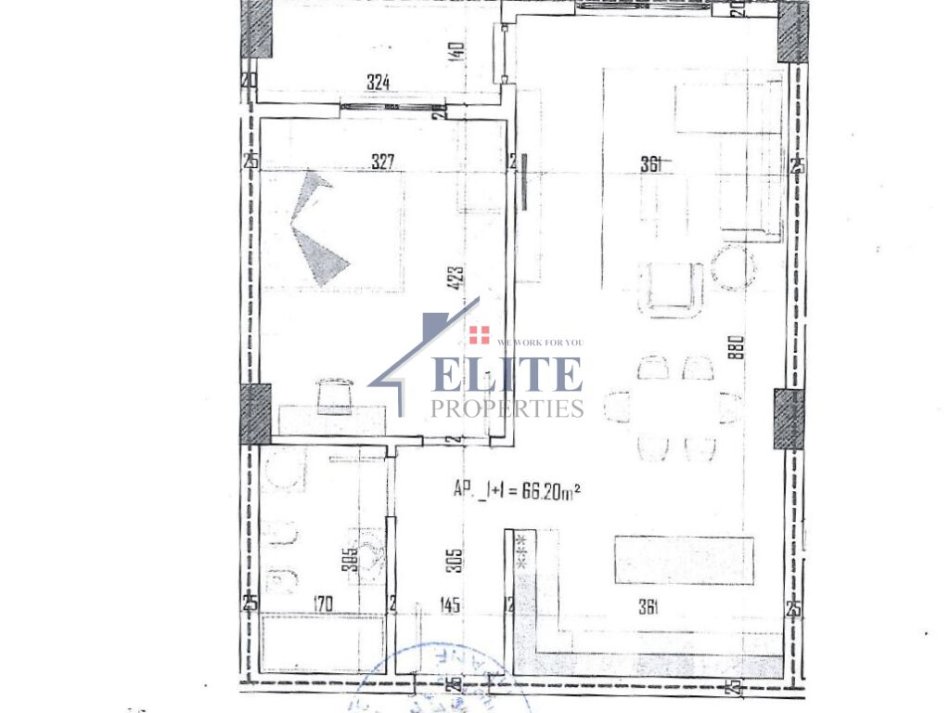 Tirane, shitet apartament 2+1+Ballkon Kati 3, 112 m² 97.283 € (Apollo Residence)