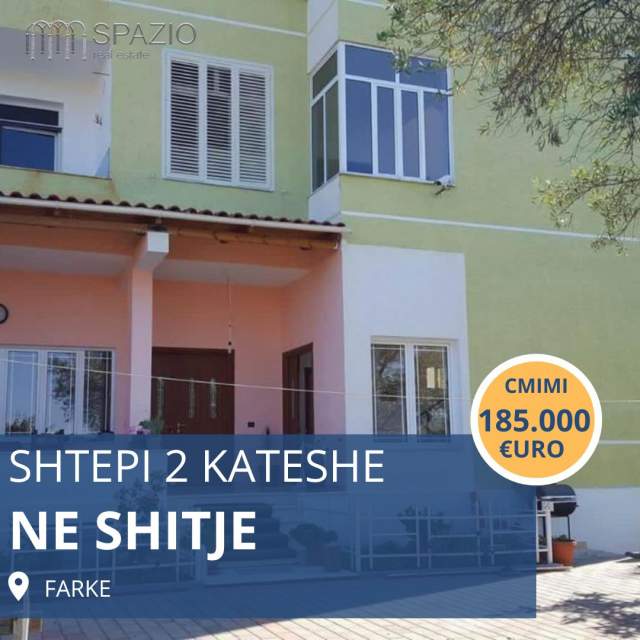 Tirane, shitet shtepi 3+1+BLK Kati 2, 500 m² 185.000 Euro (Farke)