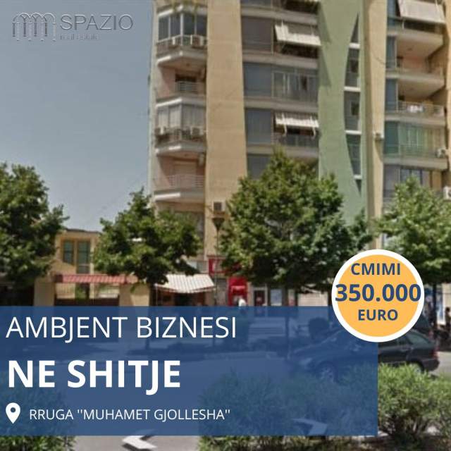 Tirane, shitet ambjent biznesi 52 m²  (Rruga ''Muhamet Gjollesha'')