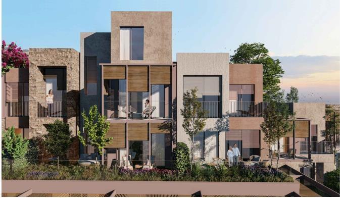 Dhermi - Palase, shitet apartament 2+1 Kati 1, 101 m² 404.000 € (Green Coast Palase)