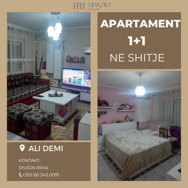 Tirane, shitet apartament Kati 4, 50 m² 55.000 Euro (Ali Demi)