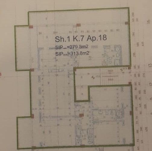 Tirane, shitet apartament 5+1 Kati 7, 313 m² 600.000 Euro (Kopshti zoologjik)
