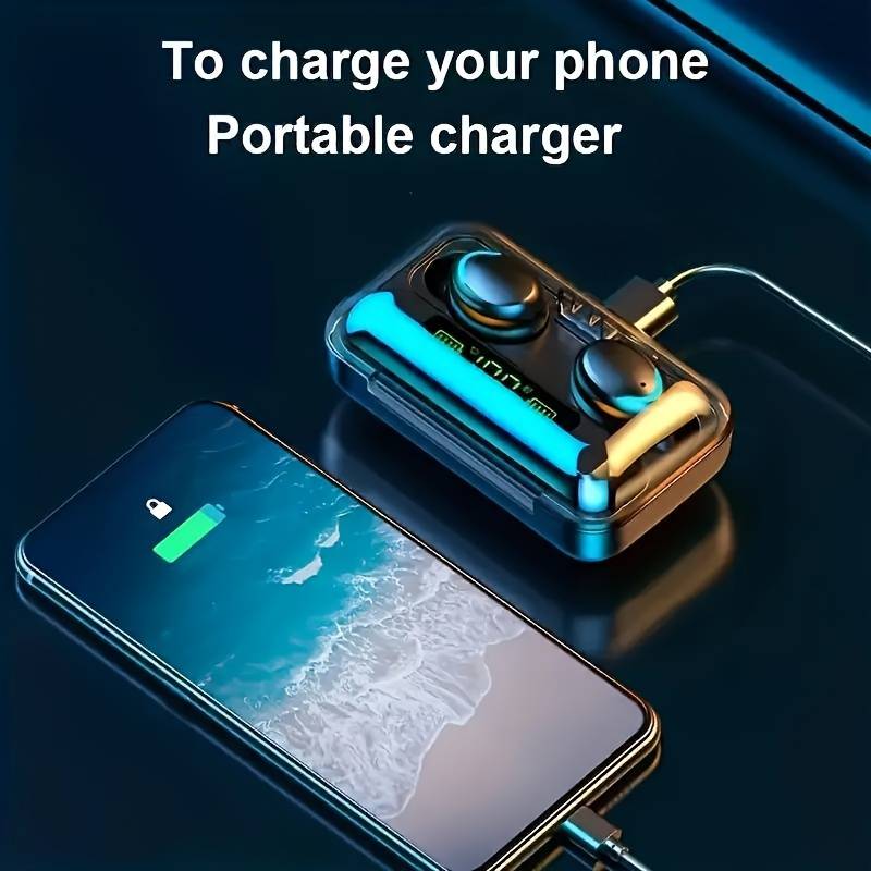 Tirane, shes AirPods 2 në 1 – Kufje Wireless + Powerbank në Një Pajisje të Vetme! 15 €