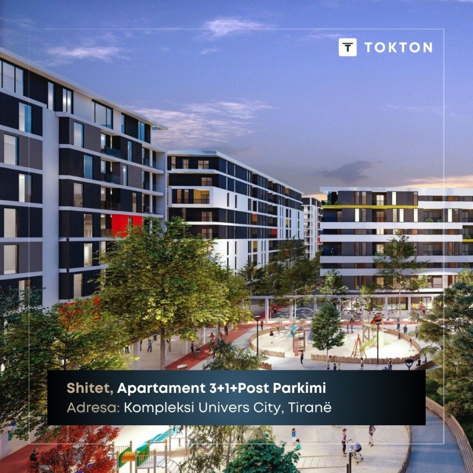 Tirane, shitet apartament 3+1 Kati 7, 133 m² 131.000 € (Univers City, Tiranë) TT 1265