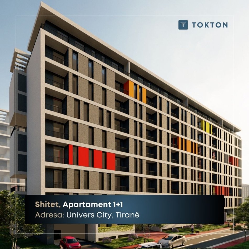 Tirane, shitet apartament 1+1 Kati 1, 57 m² 64.000 € (Univers City, Tiranë.) TT 1330