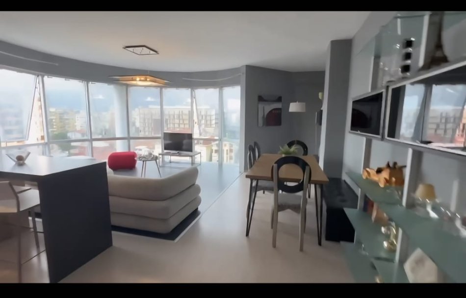 Tirane, jepet me qera apartament 2+1+Ballkon Kati 7, 800 € (Kika 1 ,Komuna e Parisit)