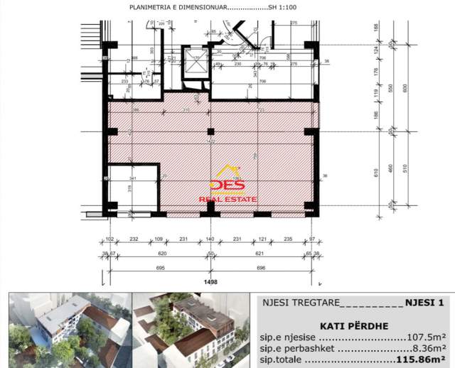 Tirane, shitet ambjent biznesi 115 m² 245.000 Euro