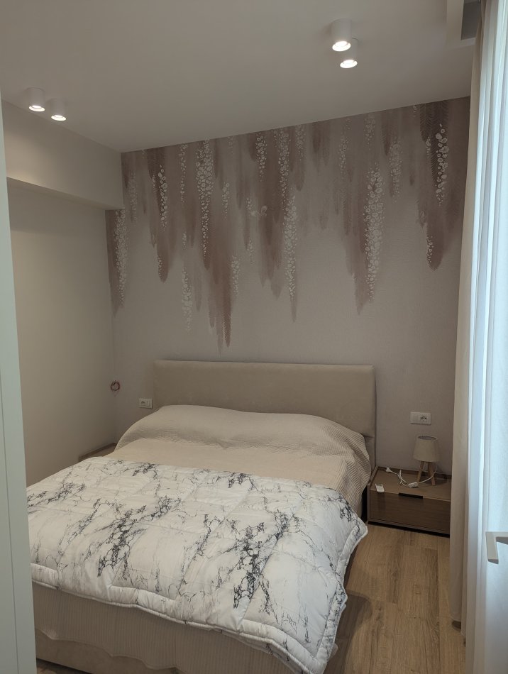 Tirane, jepet me qera apartament 1+1+Ballkon Kati 1, 52 m² 550 € (Kopshti Botanik)