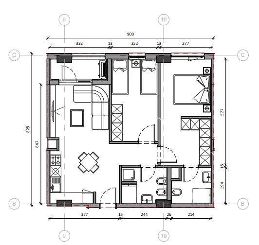 Tirane, shitet apartament 2+1+BLK Kati 3, 86 m² 104.000 Euro (Ali Demi)