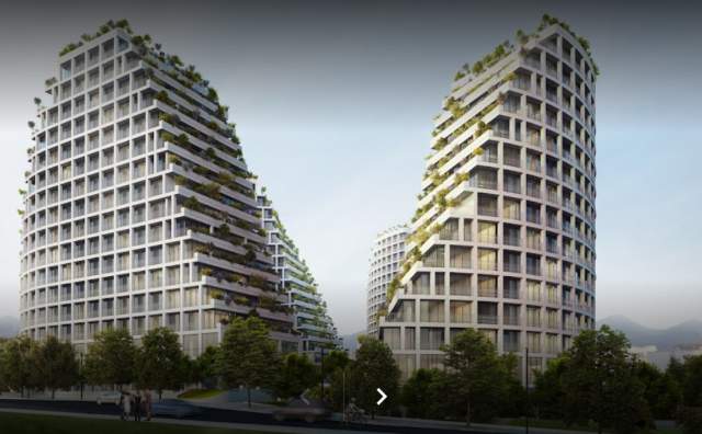 Tirane, jepet me qera ambjent biznesi Kati 14, 600 m² 9.000 Euro (Lake View)