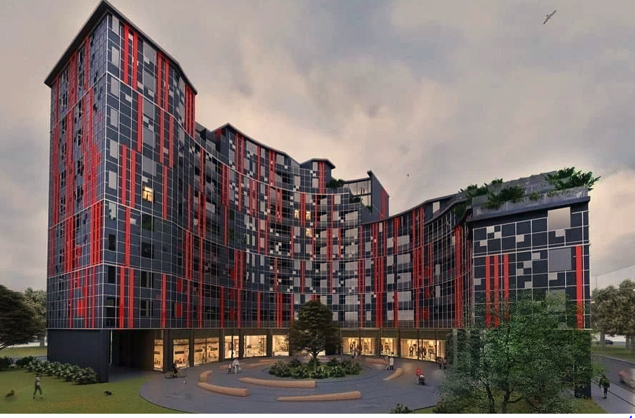 Tirane, shes apartament 1+1+Ballkon Kati 5, 56 m² 89.800 € (Don Bosko)