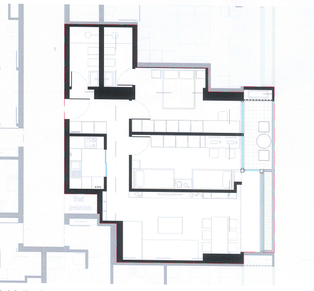 Tirane, shes apartament 2+1+Ballkon Kati 18, 113 m² 215.200 € (Lion Park 2)