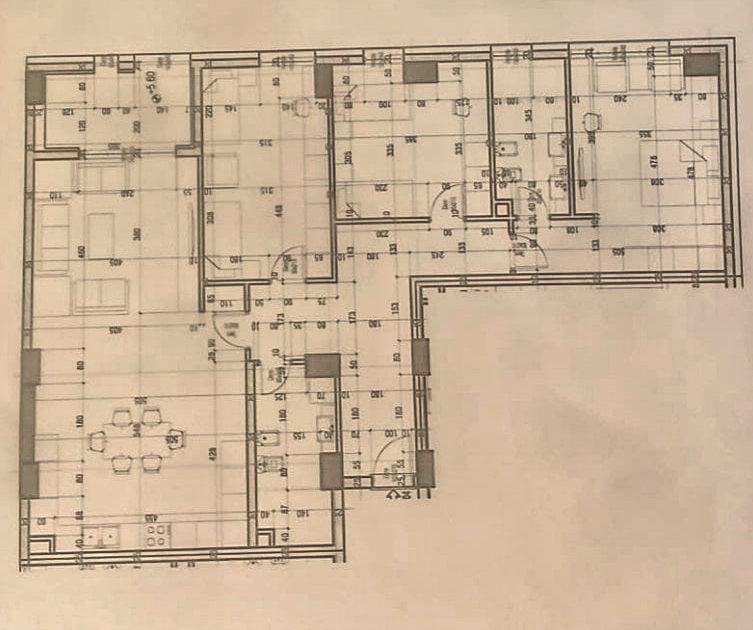 Tirane, shes apartament 3+1+Ballkon Kati 1, 180 m² 195.000 € (Urban Gate)
