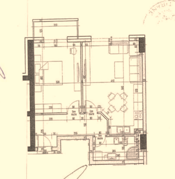 Tirane, shes apartament 1+1+Ballkon Kati 3, 80 m² 103.000 € (Urban Gate)