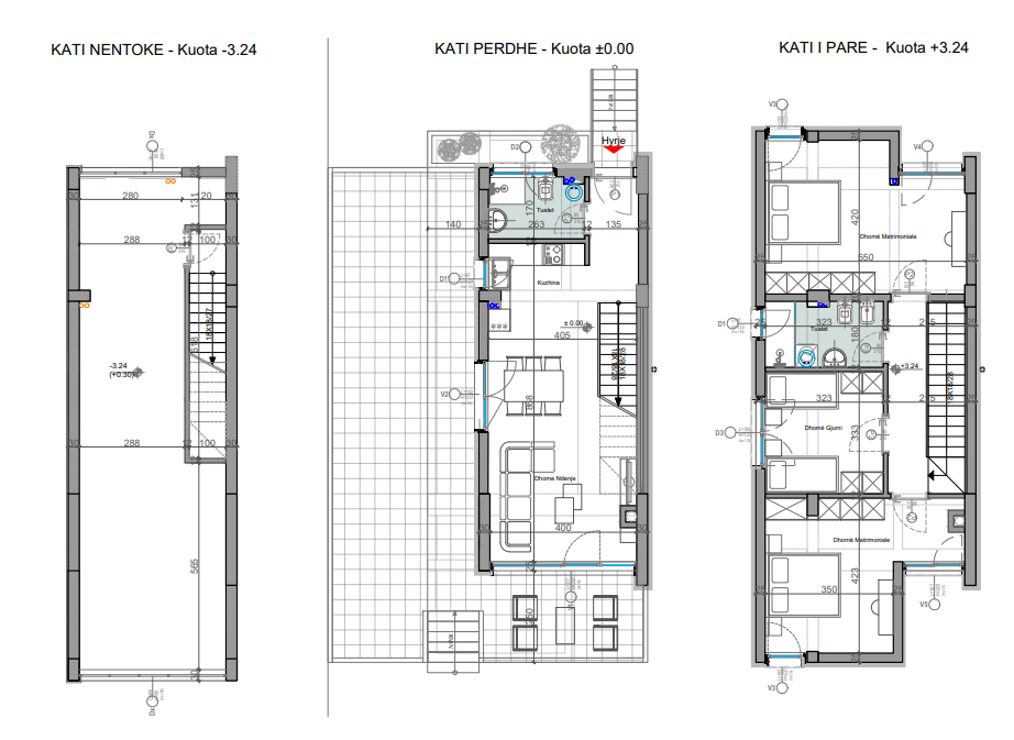 Durres, shes Vile 2 Katshe Kati 0, 131 m² 530.000 € (Turquoise Marina)