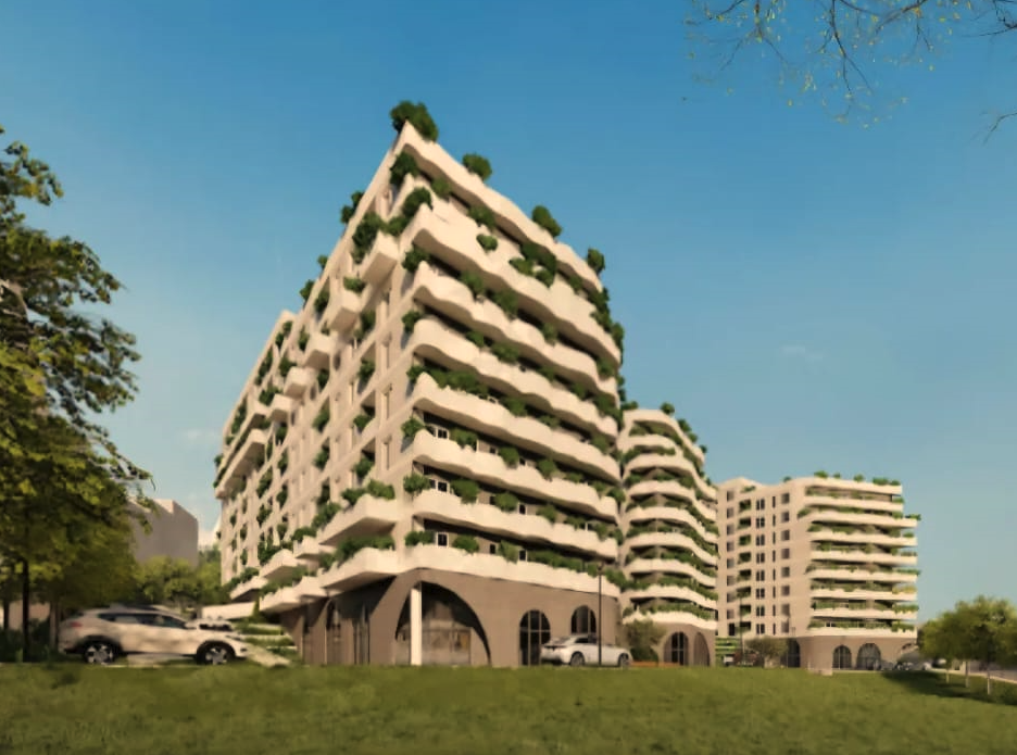 Tirane, shes apartament 2+1+Ballkon Kati 3, 99 m² 99.600 € (Aluna Residence, Paskuqan)