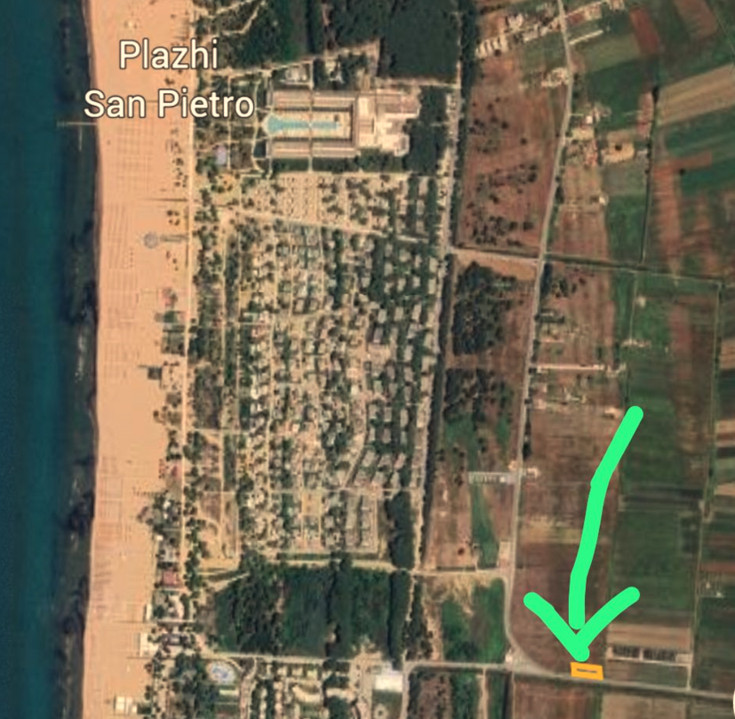 Durres, shes toke ne bregdet , 1.000 m² 110.000 € (Gjiri i Lalzit)