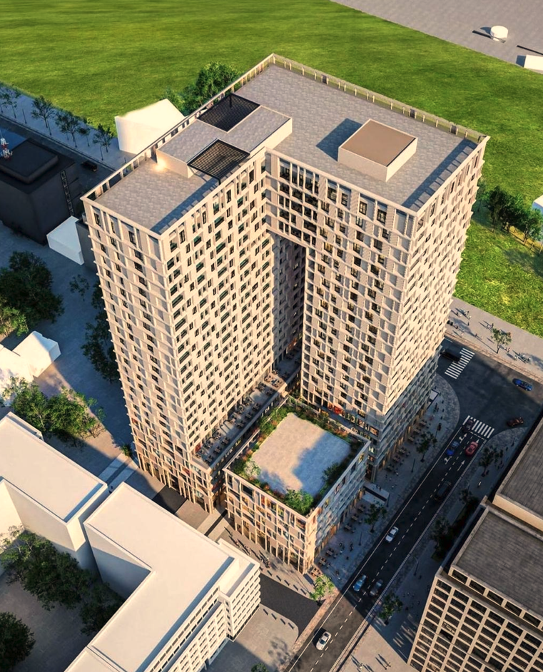 Tirane, shes apartament 1+1+Ballkon Kati 11, 82 m² 215.900 € (United Towers of Tirana)