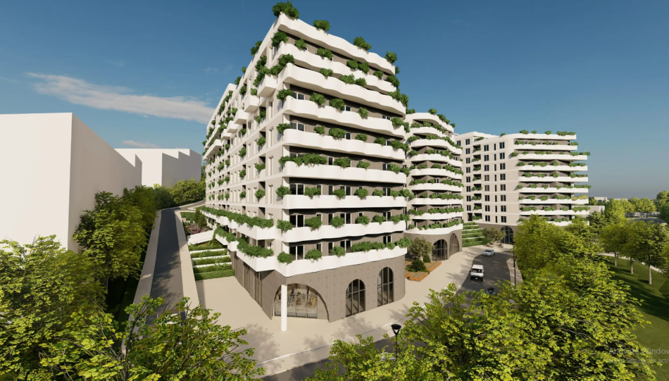 Tirane, shes apartament 1+1+Ballkon Kati 3, 73 m² 73.900 € (Aluna Residence)