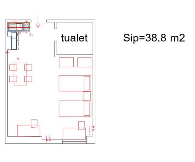 Në Rezidencen Folè, jepet me qera apartament  Studio (dy persona) 39 m² 350 Euro (Rr 29 Nëntori, Laprakë, )