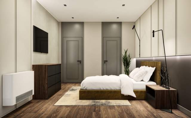 Tirane, jepet me qera apartament 2+1+BLK Kati 11, 1.800 Euro (Ambasador 3,Air Albania)