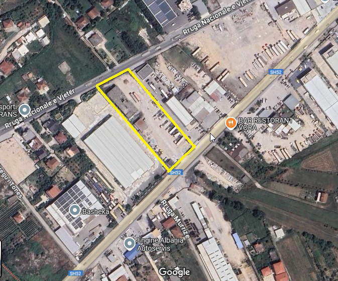 Tirane, jepet me qera ambjent biznesi Kati 0, 5.000 m² 5.000 € (rruga nacionale vore)